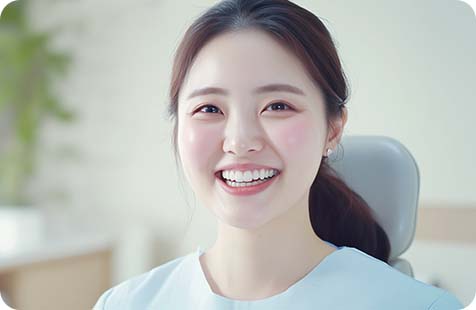 타액 검사(가글액 헹구기)와 간단한 플라크 채취 등 통증 없는 비침습적 방법으로 불편함 없이 편안하게 진행되는 영도 편한치과 세균 검사 시스템